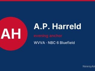 A.P. Harreld, evening anchor, WVVA