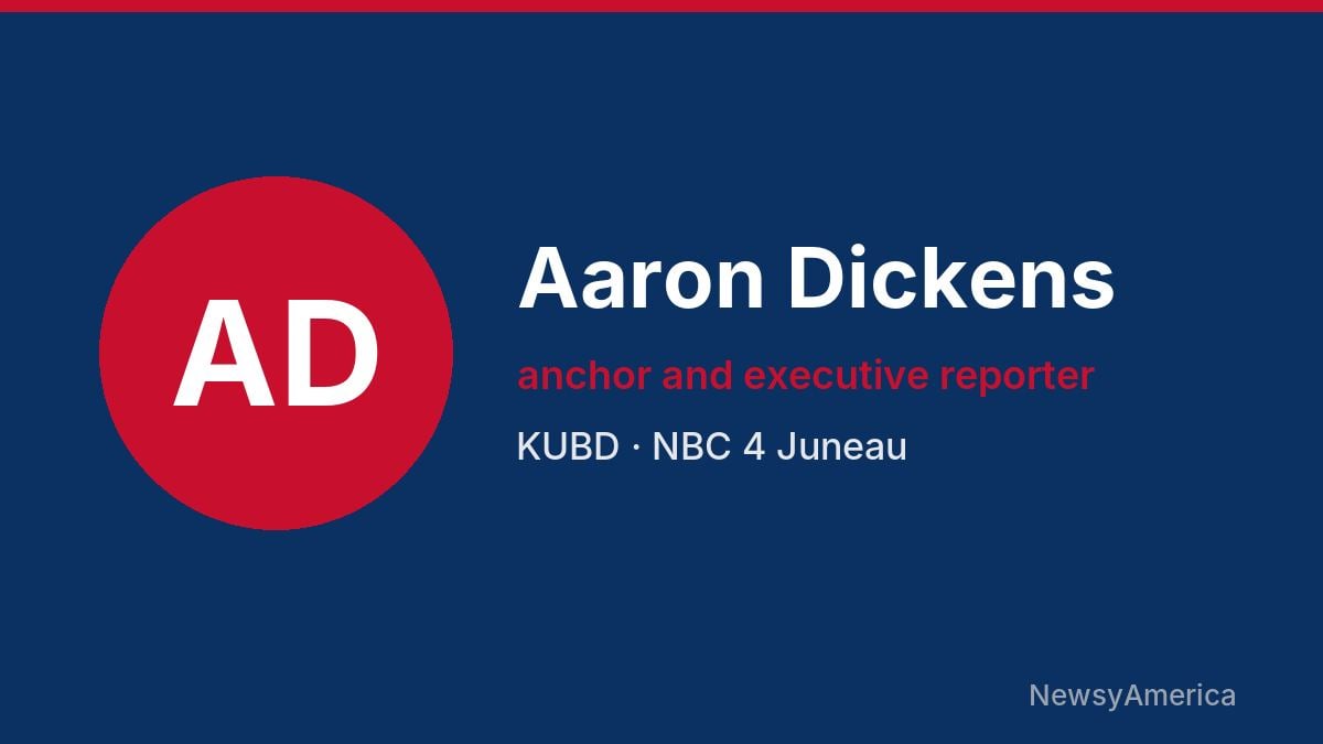 Aaron Dickens – KUBD, Juneau