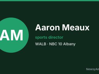 Aaron Meaux, sports director, WALB
