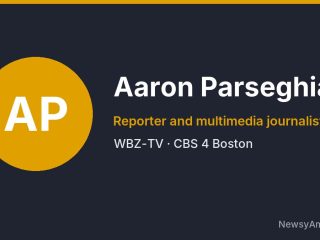 Aaron Parseghian, Reporter and multimedia journalist, WBZ-TV