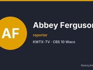 Abbey Ferguson, reporter, KWTX-TV