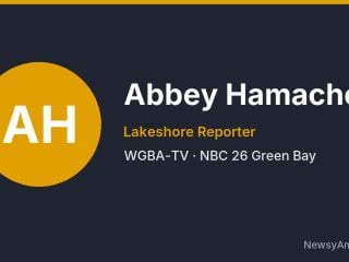 Abbey Hamachek, Lakeshore Reporter, WGBA-TV