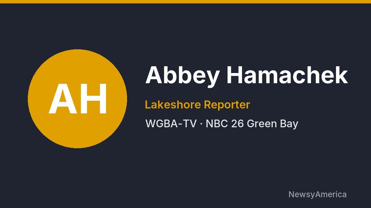 Abbey Hamachek – WGBA-TV, Green Bay
