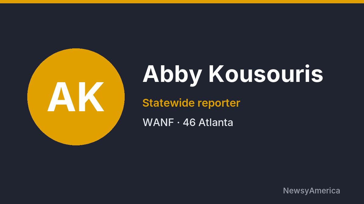 Abby Kousouris – WANF, Atlanta