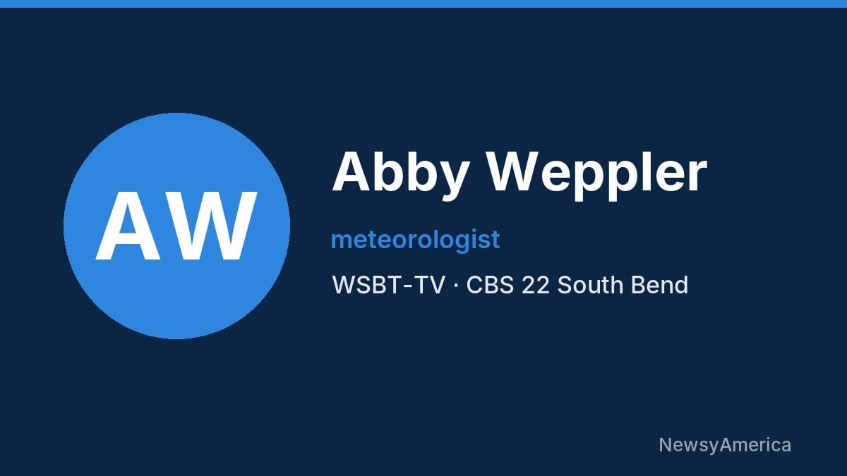 Abby Weppler – WSBT-TV, South Bend