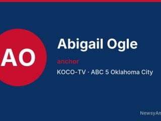 Abigail Ogle, anchor, KOCO-TV