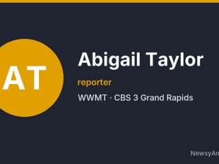 Abigail Taylor, reporter, WWMT