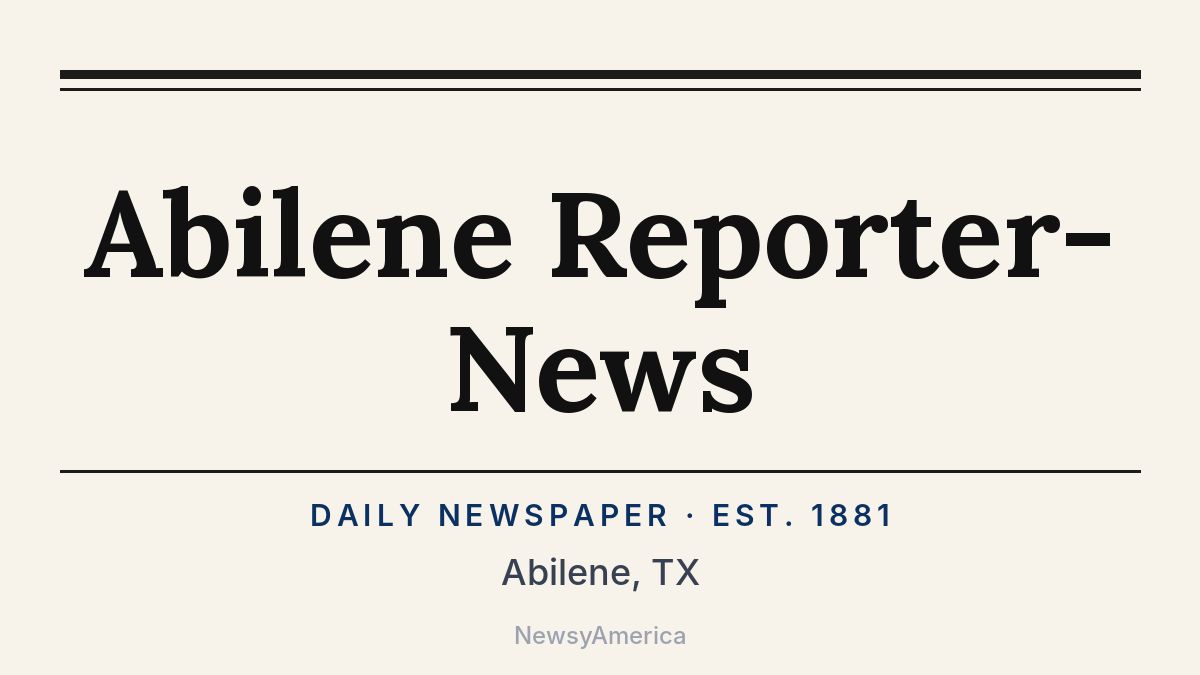 Abilene Reporter-News – Texas