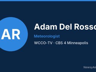 Adam Del Rosso, Meteorologist, WCCO-TV