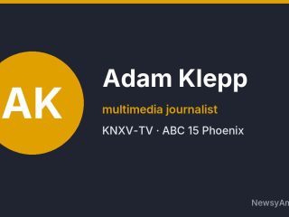 Adam Klepp, multimedia journalist, KNXV-TV