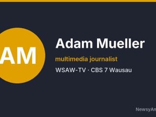 Adam Mueller, multimedia journalist, WSAW-TV