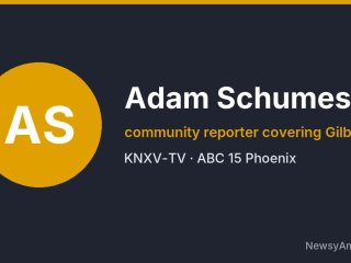 Adam Schumes, community reporter covering Gilbert, KNXV-TV