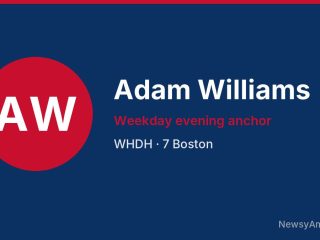 Adam Williams, Weekday evening anchor, WHDH