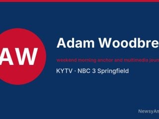 Adam Woodbrey, weekend morning anchor and multimedia journalist, KYTV