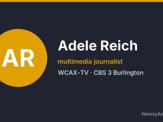 Adele Reich, multimedia journalist, WCAX-TV