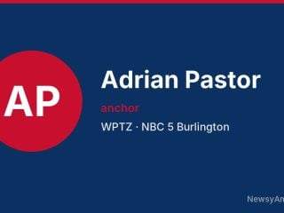 Adrian Pastor, anchor, WPTZ