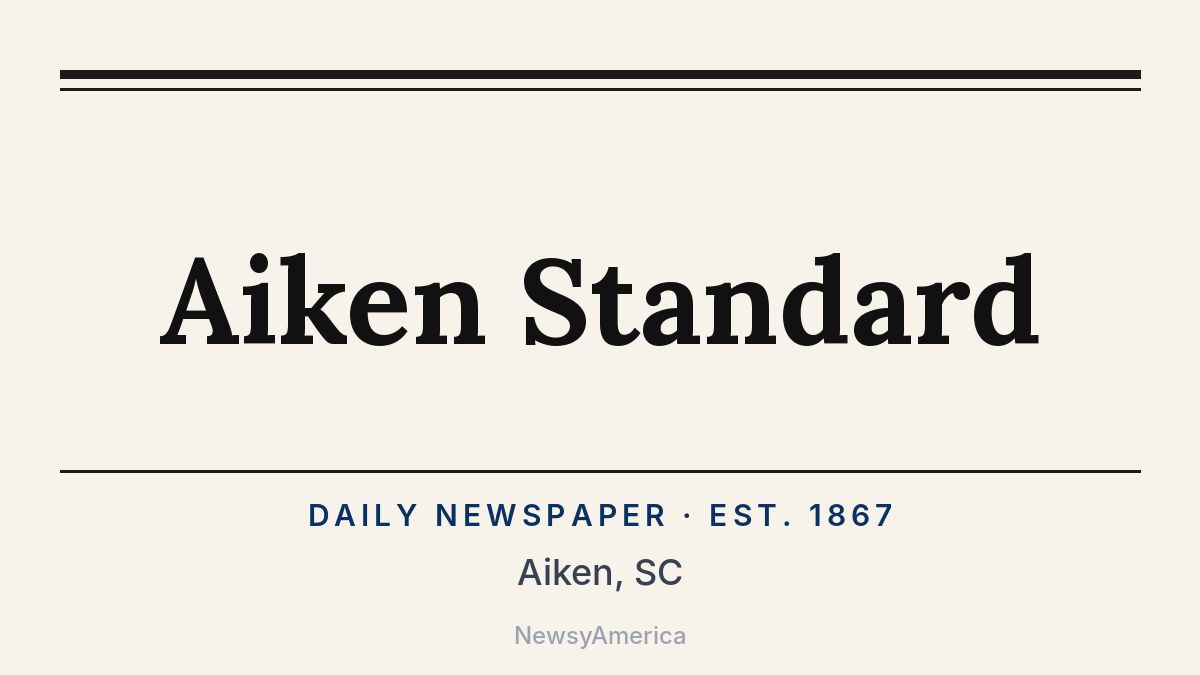Aiken Standard – South Carolina
