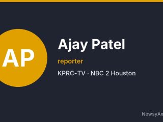 Ajay Patel, reporter, KPRC-TV