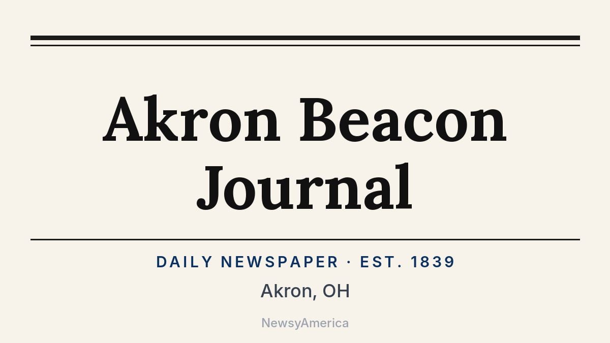 Akron Beacon Journal – Ohio