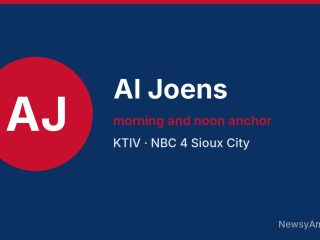 Al Joens, morning and noon anchor, KTIV