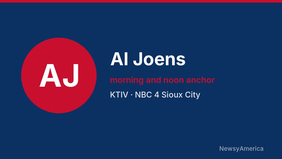 Al Joens – KTIV, Sioux City