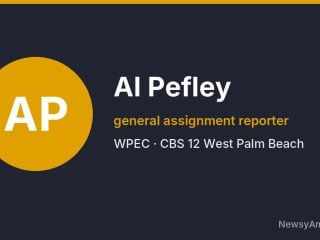 Al Pefley, general assignment reporter, WPEC