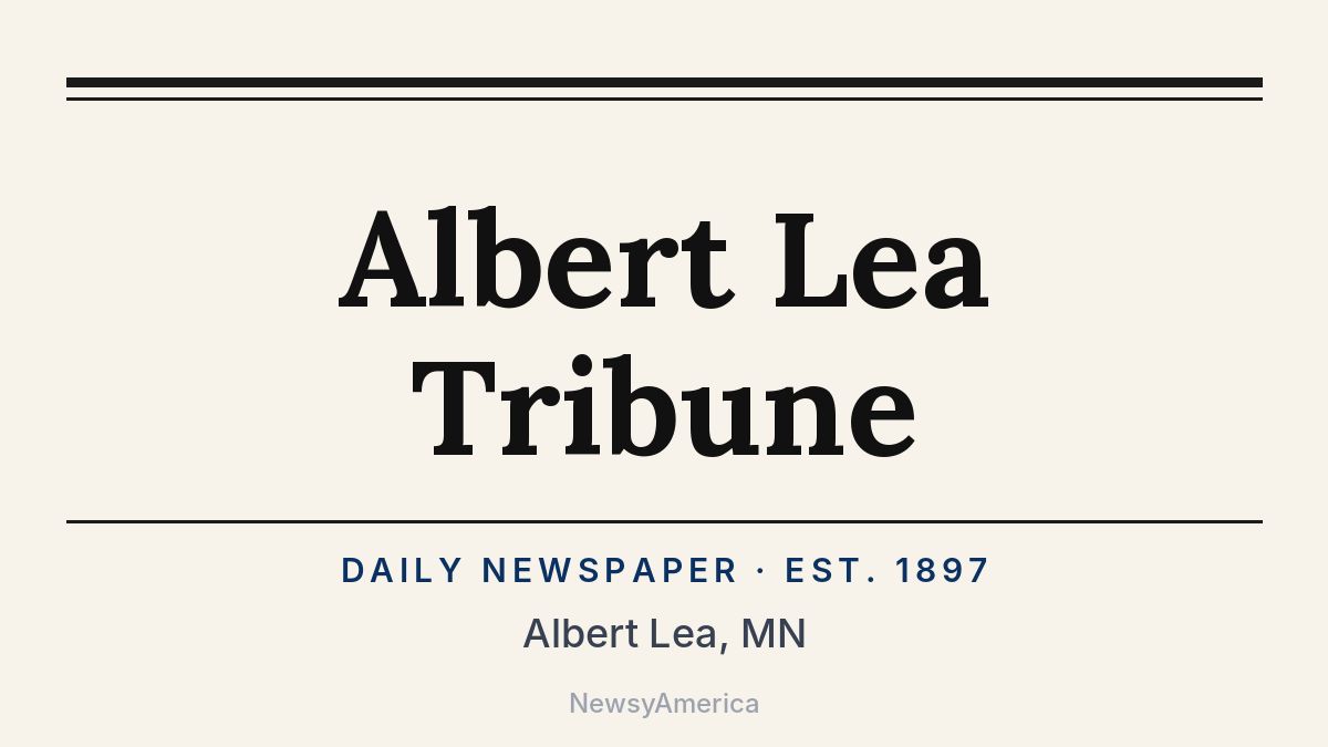 Albert Lea Tribune – Minnesota