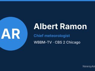 Albert Ramon, Chief meteorologist, WBBM-TV