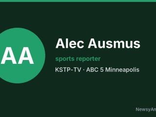 Alec Ausmus, sports reporter, KSTP-TV