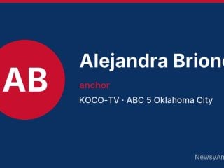 Alejandra Briones, anchor, KOCO-TV