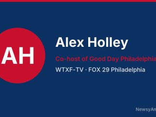 Alex Holley, Co-host of Good Day Philadelphia, WTXF-TV