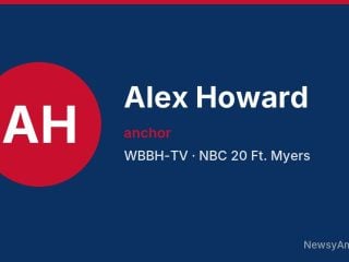Alex Howard, anchor, WBBH-TV