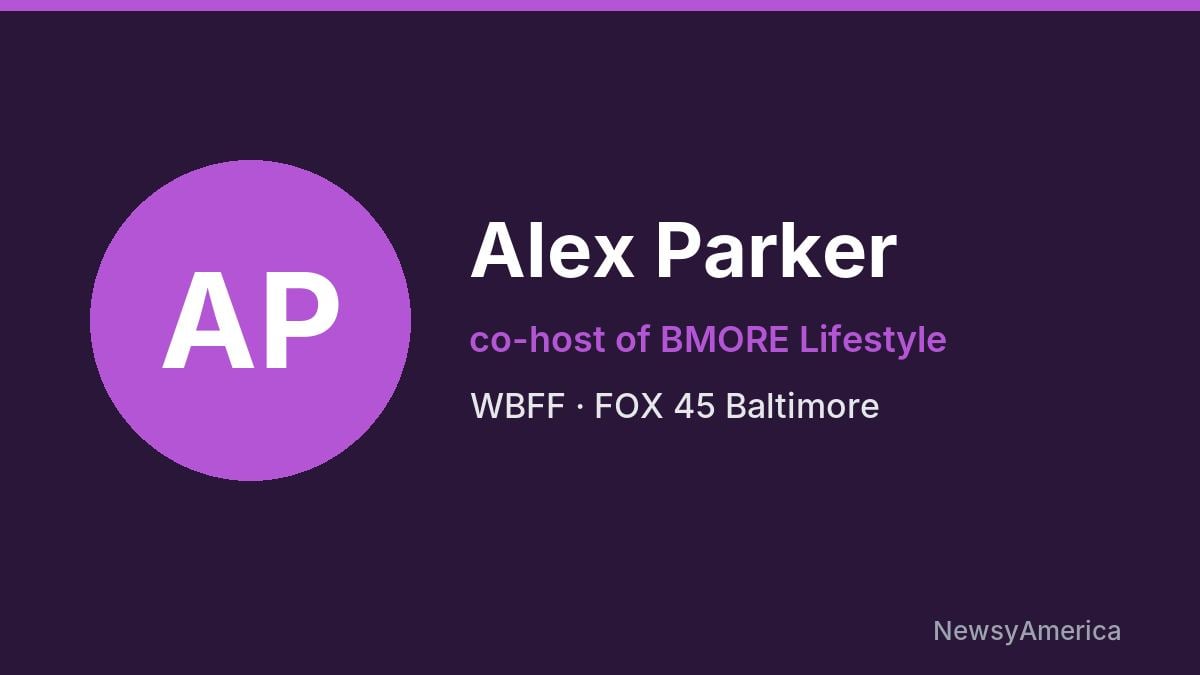 Alex Parker – WBFF, Baltimore