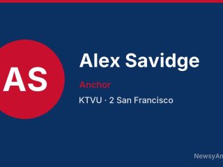 Alex Savidge, Anchor, KTVU
