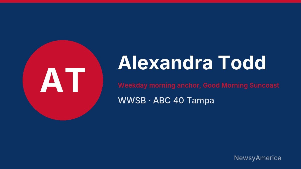 Alexandra Todd – WWSB, Tampa