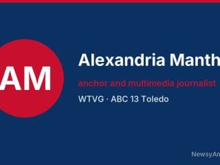 Alexandria Manthey, anchor and multimedia journalist, WTVG