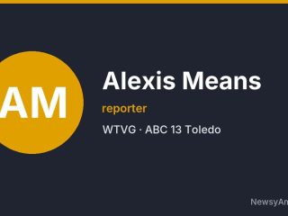 Alexis Means, reporter, WTVG