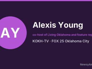 Alexis Young, co-host of Living Oklahoma and feature reporter, KOKH-TV