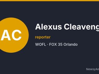 Alexus Cleavenger, reporter, WOFL