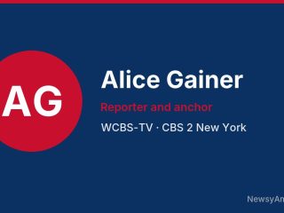 Alice Gainer, Reporter and anchor, WCBS-TV