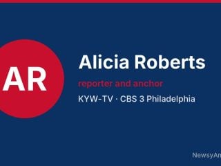 Alicia Roberts, reporter and anchor, KYW-TV
