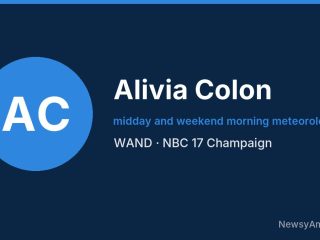 Alivia Colon, midday and weekend morning meteorologist, WAND