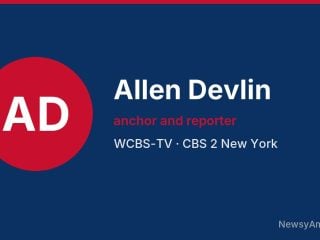 Allen Devlin, anchor and reporter, WCBS-TV