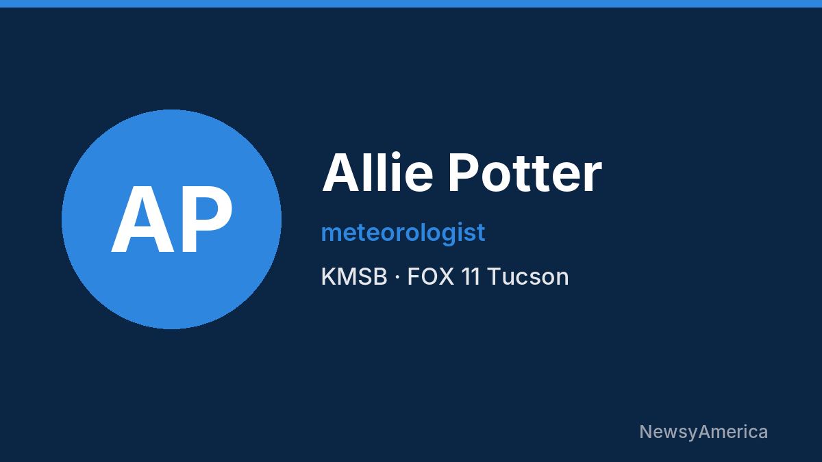 Allie Potter – KMSB, Tucson