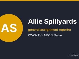 Allie Spillyards, general assignment reporter, KXAS-TV