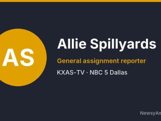 Allie Spillyards, General assignment reporter, KXAS-TV