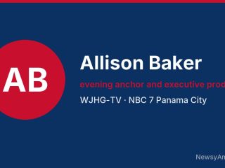 Allison Baker, evening anchor and executive producer, WJHG-TV