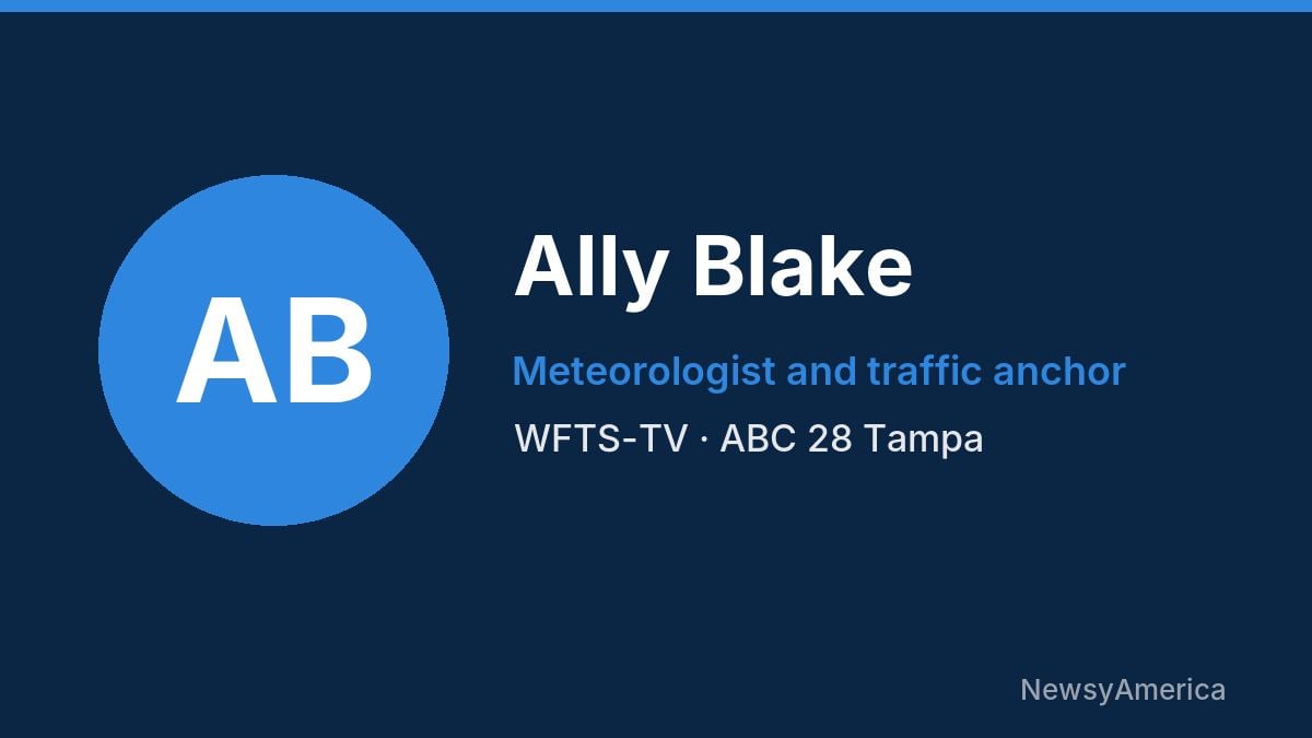 Ally Blake – WFTS-TV, Tampa