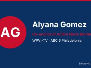Alyana Gomez, Co-anchor of Action News Mornings, WPVI-TV