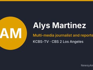 Alys Martinez, Multi-media journalist and reporter, KCBS-TV